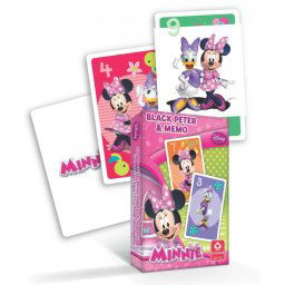 Disney Minnie egér Fekete Péter és memória kártyajáték - Cartamundi