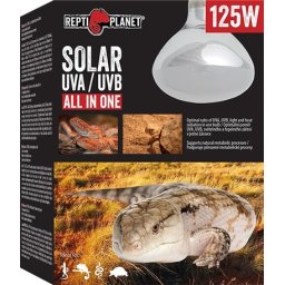 Repti Planet Solar UVA/UVB All in One - UVA, UVB fény- és hősugárzó izzó (125 W)