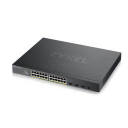 Zyxel XGS1935-28HP, 28 portos Lite-L3 Smart Managed PoE switch, 24x Gigabit PoE és 4x 10G SFP , hibrid üzemmód, önálló o