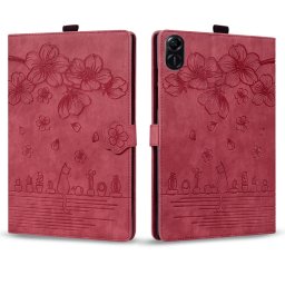 ART FLOWER Flip tok Honor-hoz Pad X8a piros