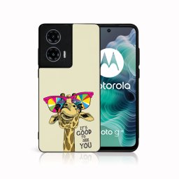 PROTEMIO MY ART Védőburkolat a Motorola Moto-hoz G35 5G GIRAFFE (180)