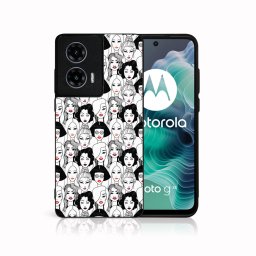 PROTEMIO MY ART Védőburkolat a Motorola Moto-hoz G35 5G LIPSTICK (174)