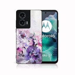 PROTEMIO MY ART Védőburkolat a Motorola Moto G35 számára 5G PEONIES (156)