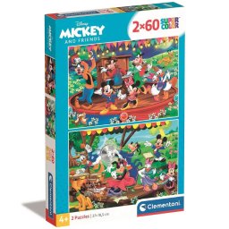 Disney Mickey Orchestra 2x60 db-os puzzle Clementoni