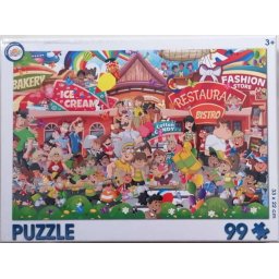 Funny Village puzzle 99 db