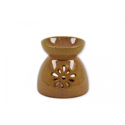 Aromalámpa barna áttört virág 10cm 144787