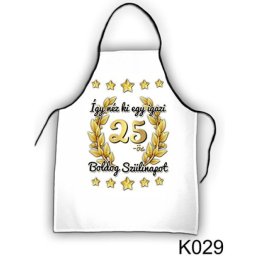 Boldog 25. szülinapot! 029 - Tréfás kötény