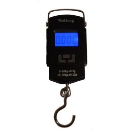 Digitális Kézi Mérleg Fekete 50kg-ig - WH-A08