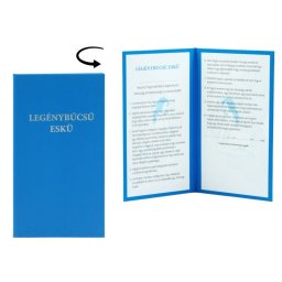Legénybúcsú eskü M37983 - Vegyes tréfás termékek