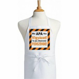 Ma apa főz - Tréfás kötény