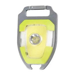 Mini Multifunkciós Akkumulátoros LED + COB Led Lámpa Kulcstartós karabinerrel - CH23-172