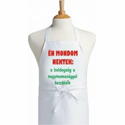 Nagymamaság boldogság - Tréfás kötény