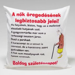 Női születésnap - Tréfás párna