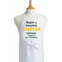 Segits a konyhát - Tréfás kötény