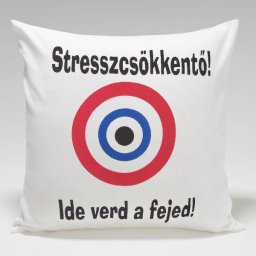 Stresszcsökkentő! - Tréfás párna