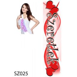 Szeretlek 025 - Tréfás szépségszalag