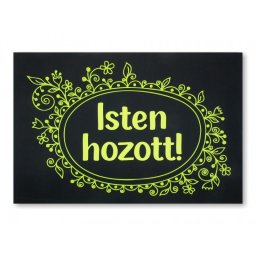 Színes Tréfás Lábtörlő Isten hozott 60x40cm 04853
