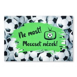 Színes Tréfás Lábtörlő Ne most! Meccset nézek! 60x40cm 04864