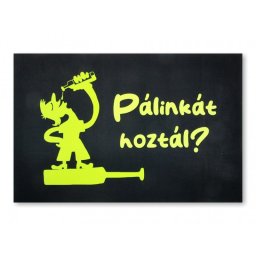 Színes Tréfás Lábtörlő Pálinkát hoztál? 60x40cm 04847