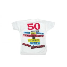 Üvegpóló 50 évedbe került... Boldog Születésnapot!