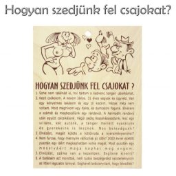 Vicces Fatábla Hogyan szedjünk fel csajokat? 13,5x17,5cm FT013 - Tréfás fatábla