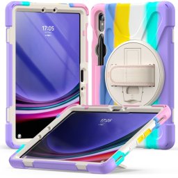 SOLID Tartós huzat Samsung Galaxy Tab S9 RAINBOW készülékhez