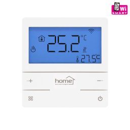 Home FHT76WIFI okos termosztt elektromos ftsznyeghez, LCD kijelz, heti programozs, padlszenzor