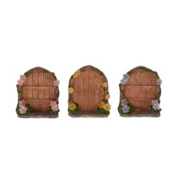 Tündérkert Porta Fiori / virágos ajtó 4 x 1,5 x 4,8 cm