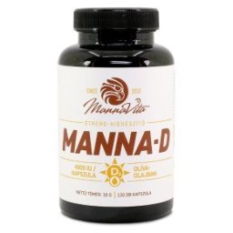 Mannavita Manna-D D3-vitamin 4000 IU kapszula - 120db