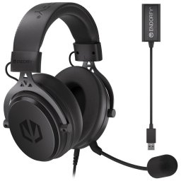 Endorfy fejhallgató VIRO Plus USB / vezetékes / levehető mikrofonnal / USB / fekete