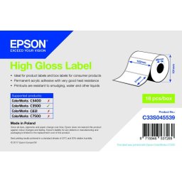 Epson magasfényû inkjet 102mm x 51mm 610 címke /tekercs