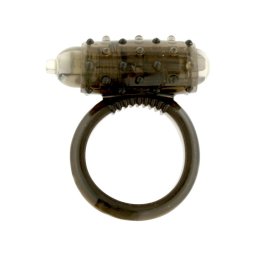 MINI VIBRATING COCKRING BLACK - péniszgyűrű