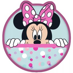 Disney Minnie Dots formapárna, díszpárna 35x34 cm Nr3