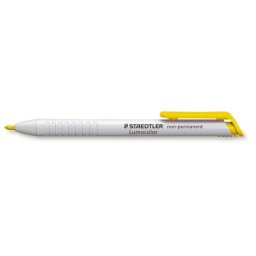 STAEDTLER Jelölőkréta adagoló, mindenre író, lemosható (omnichrom), STAEDTLER "Lumocolor 768", sárga
