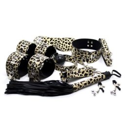 Toyz4Lovers - 12 részes bondage készlet (leopárd)