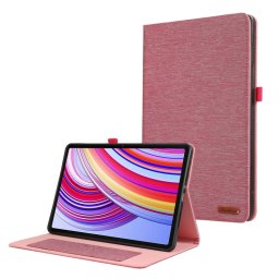 FABRIC Csuklós burkolat a Xiaomi Redmi Pad Pro-hoz / Pad-hoz 5G-hoz rózsaszín