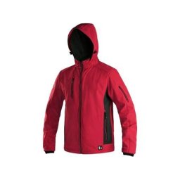 CXS DURHAM dzseki, férfi, piros - fekete, 2XL-es méret