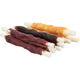 Trixie Denta Fun rágóka tekercs válogatás (3 íz => csirke / bárány / marha | Rágórudak hossza: 10 cm) 250gr