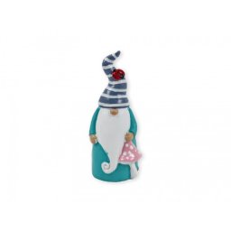 Manó figura türkiz + katica 13cm 469083