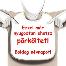 Névnapi előke - Tréfás előke