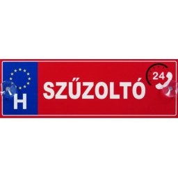 Tréfás Rendszámtábla Szűzoltó 05116