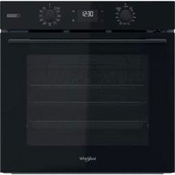 Whirlpool OMSK58RU1SB Beépíthető Sütő 8 funkcióval,71 L,Teleszkópos sütősín,Pirolitikus