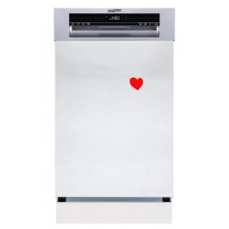 HOMEFORT HMGF0421DS Beépíthető mosogatógép,,10 teríték,8.5 L,8 prog.,47 dB,D,Felső evőeszk.,45 cm,Digit.kijelző,Autom.ajtónyit.