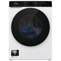 Gorenje WPNA84A2TSWIFI Elöltöltős mosógép A-20% Energiaosztály, 8 kg, Normál mélység, 1400 fordulat/perc, Centrifugálási zajszint: 76 dB, Inverter motorral, Gőzfunkció