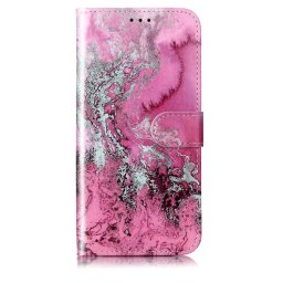 ART Pénztárcahuzat Honor 200 Smarthoz 5G PINK MARBLE