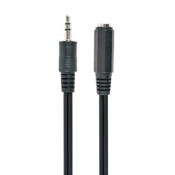 Gembird (CCA-423-2M) 2m fekete 3.5 jack audio hosszabbító kábel