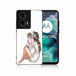PROTEMIO MY ART Védőburkolat a Motorola Moto G35 számára 5G BABY GIRL (111)