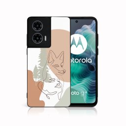 PROTEMIO MY ART Védőburkolat a Motorola Moto G35 számára 5G FOX (191)