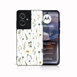 PROTEMIO MY ART Védőburkolat a Motorola Moto G55 számára 5G VADVIRÁG (153)