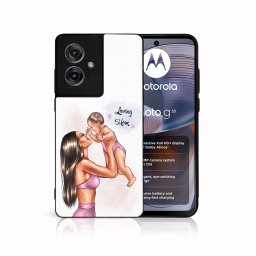 PROTEMIO MY ART Védőburkolat a Motorola Moto G55 számára 5G LOVING MOM (115)